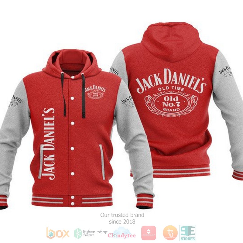 Jack Daniels Baseball Hoodie Jacket Jack Daniels Baseball Hoodie Jacket