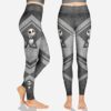 Jack Skellington Rock Paper Scissors Throat Punch I Win Custom Name Hoodie And Leggings