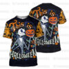 Jack Skellington The Nightmare Before Christmas This Is Halloween Personalized 3D Hoodie