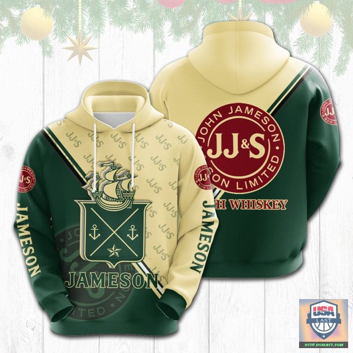 Jameson Whiskey 3D Full Print Hoodie Jameson Whiskey 3D Full Print Hoodie