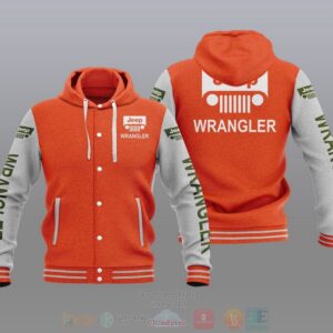 Jeep Wrangler Car Baseball Jacket Hoodie