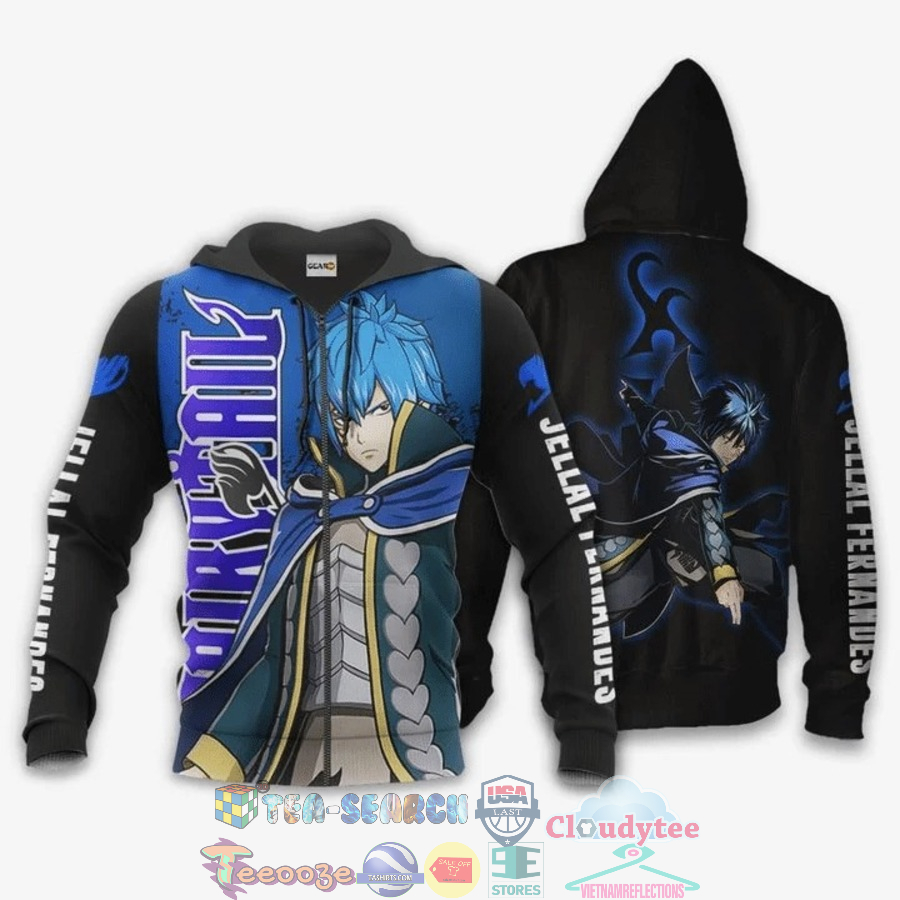Jellal Fernandes Fairy Tail 3D Hoodie Jellal Fernandes Fairy Tail 3D Hoodie