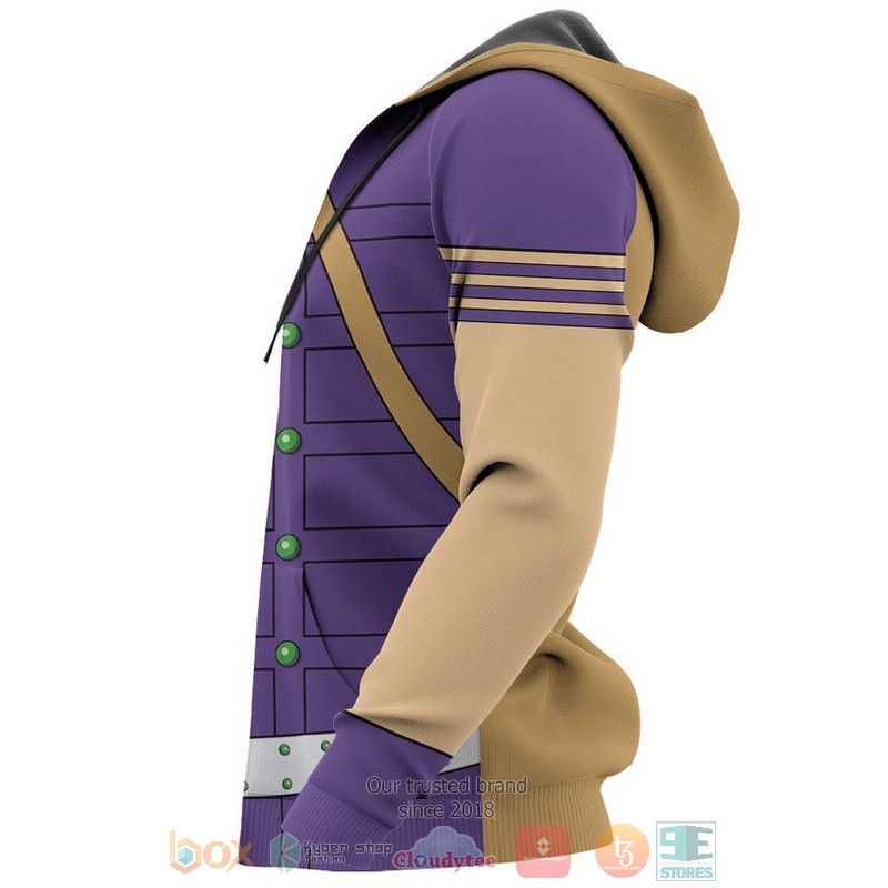 Jojo Adventures Costume Gyro Zeppeli Anime 3D Hoodie Jojo Adventures Costume Gyro Zeppeli Anime 3D Hoodie