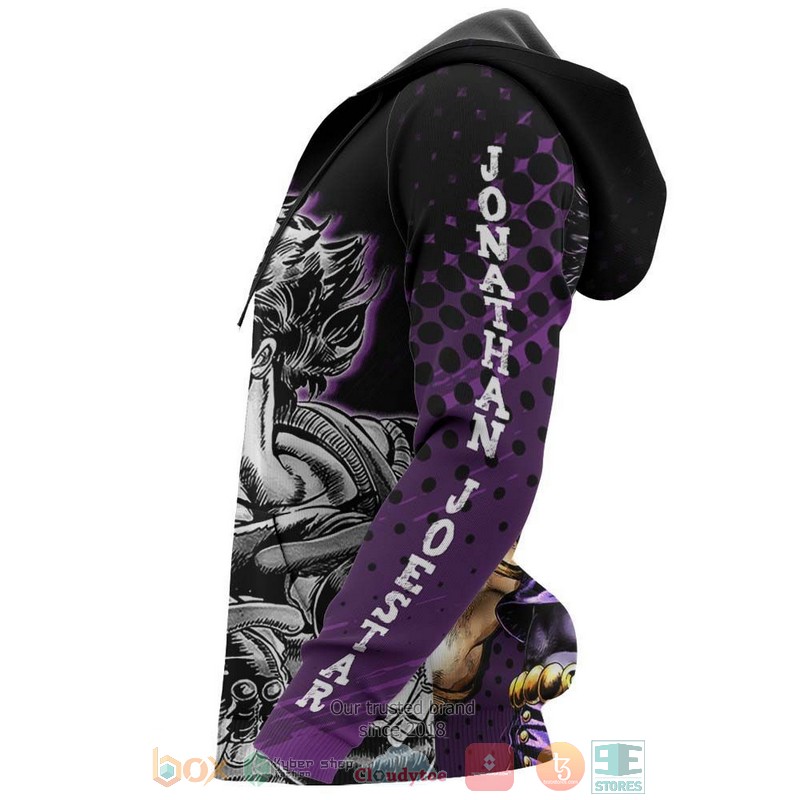 Jonathan Joestar Jojo Adventures Anime 3D Hoodie Jonathan Joestar Jojo Adventures Anime 3D Hoodie