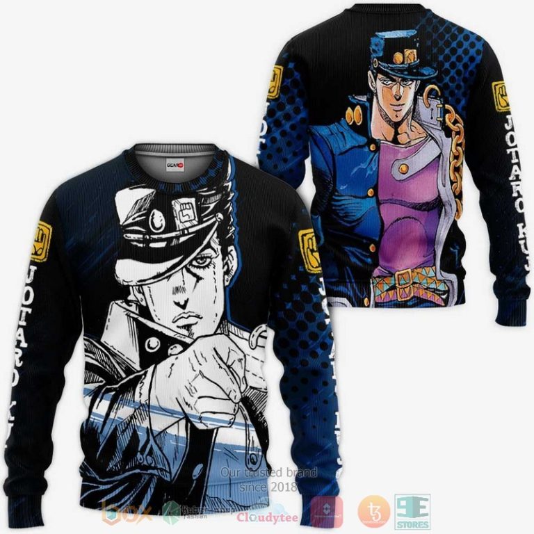 Jotaro-Kujo-Jojo-Adventures-Anime-3D-Hoodie-Bomber-Jacket-2