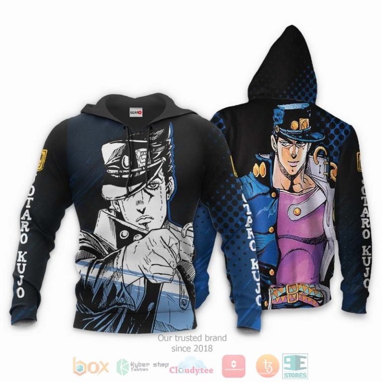 Jotaro-Kujo-Jojo-Adventures-Anime-3D-Hoodie-Bomber-Jacket-3