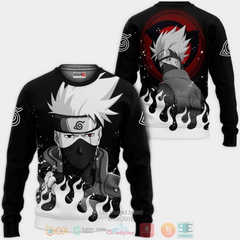 Kakashi-Hatake-Naruto-Anime-3D-Hoodie-Bomber-Jacket-2
