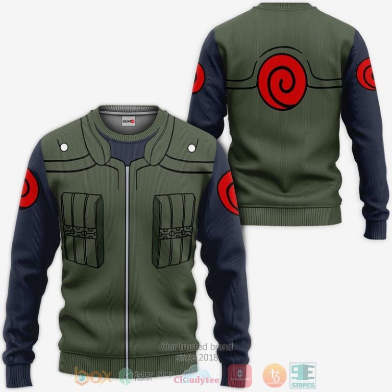 Kakashi-Uniform-Military-Naruto-Anime-3D-Hoodie-Bomber-Jacket-3