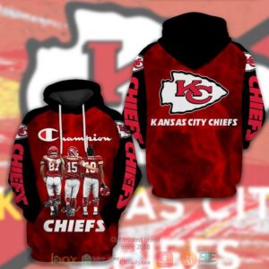Kansas City Chiefs Nfl Players 3D Hoodie