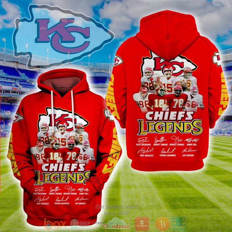 Kansas City Chiefs Nfl Players Chiefs Legends 3D Hoodie Kansas City Chiefs Nfl Players Chiefs Legends 3D Hoodie