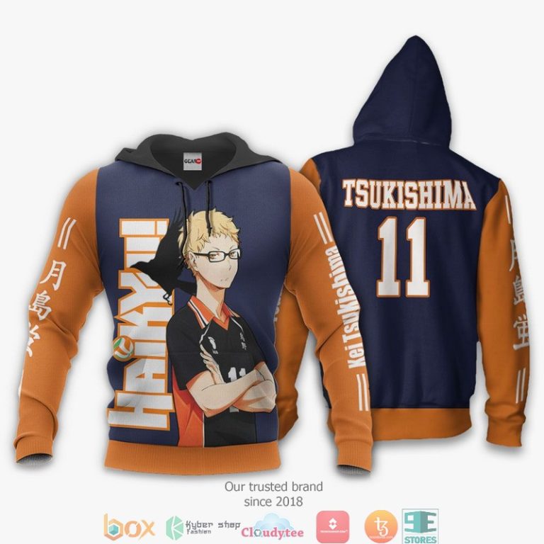 Karasuno-Kei-Tsukishima-Haikyuu-Anime-Merch-3D-Hoodie-Bomber-Jacket-3