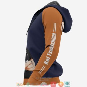Karasuno Kei Tsukishima Haikyuu Anime Merch 3D Hoodie