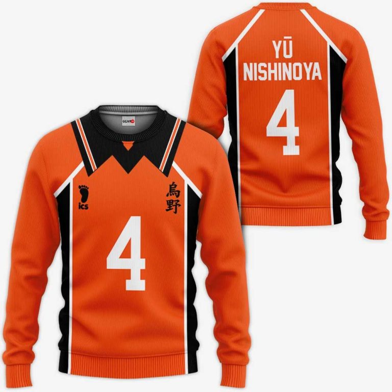 Karasuno-Yu-Nishinoya-Uniform-Num-4-Haikyuu-Anime-3D-Hoodie-Shirt-2