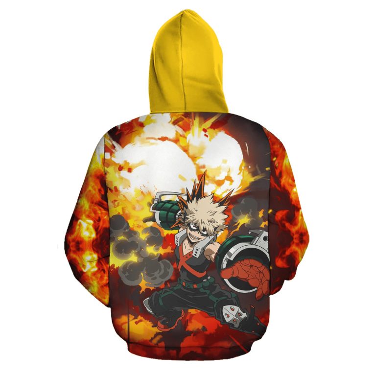 Katsuki-Bakugou-My-Hero-Academia-Anime-3D-Zip-Hoodie-2