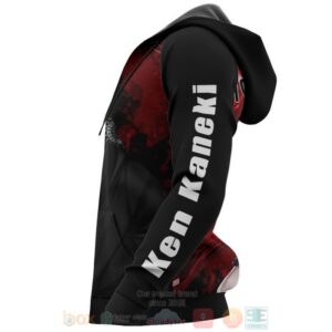 Ken Kaneki Tokyo Ghoul Anime 3D Hoodie