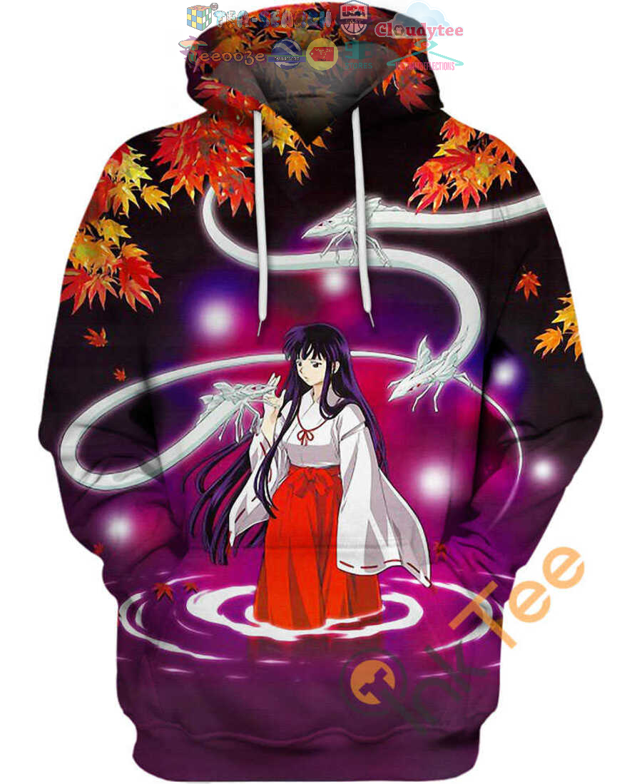 Kikyo Inuyasha Hoodie 3D Kikyo Inuyasha Hoodie 3D