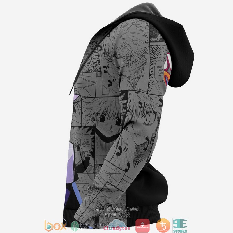 Killua Zoldyck Hxh Anime Merch Manga 3D Hoodie Killua Zoldyck Hxh Anime Merch Manga 3D Hoodie