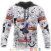 Killua Zoldyck Hxh Anime Mixed Manga 3D Hoodie