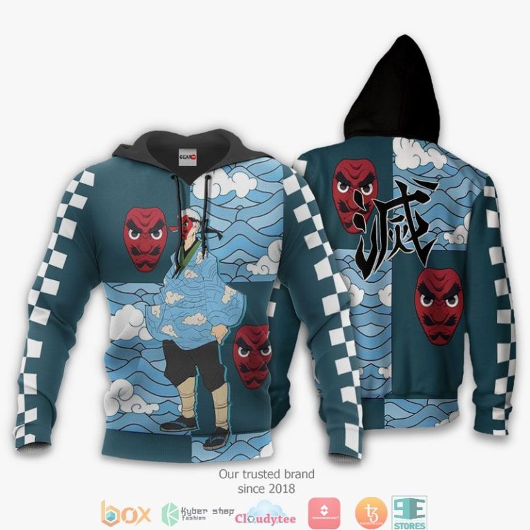 Kimetsu-Sakonji-Urokodaki-Anime-3D-Hoodie-Bomber-Jacket-3