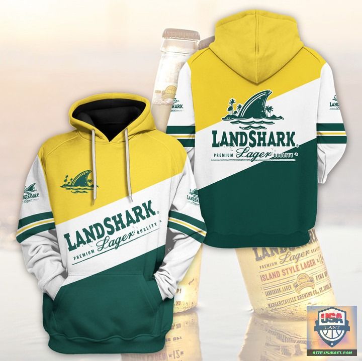 Landshark Lager Beer 3D All Over Print Hoodie Landshark Lager Beer 3D All Over Print Hoodie