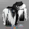 Lexus Ver 2 All Over Printed T-Shirt Hoodie