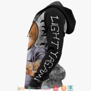Light Yagami Kira Anime Merch 3D Hoodie