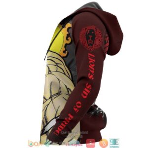 Lion’S Sin Of Pride Escanor Seven Deadly Sins Anime 3D Hoodie