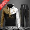 Louis Vuitton Brown Symbol Combo Hoodie And Long Pants