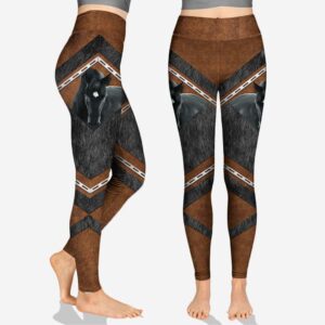 Love Horses Personalized All Over Printed Hoodie And Leggings