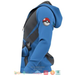 Lucario Pokemon Anime 3D Hoodie