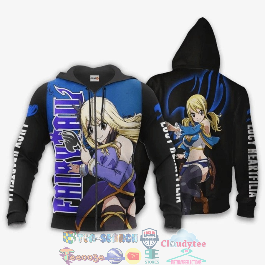 Lucy Heartfilia Fairy Tail 3D Hoodie Lucy Heartfilia Fairy Tail 3D Hoodie