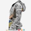 Luffy Gear 5 One Piece Anime Merch Mix Manga 3D Hoodie