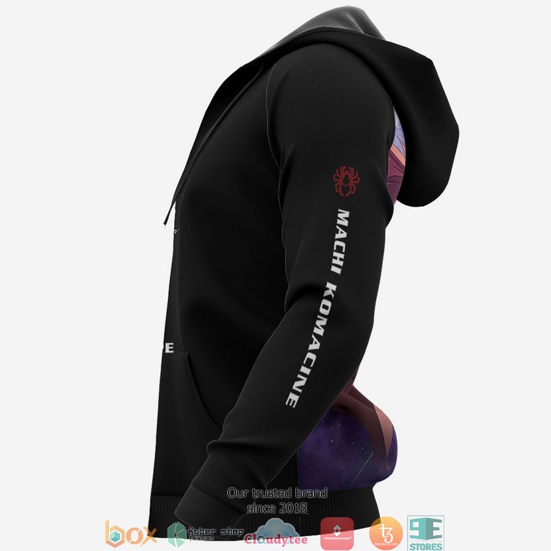 Machi Komacine Phantom Troupe Hxh Anime Merch 3D Hoodie Machi Komacine Phantom Troupe Hxh Anime Merch 3D Hoodie