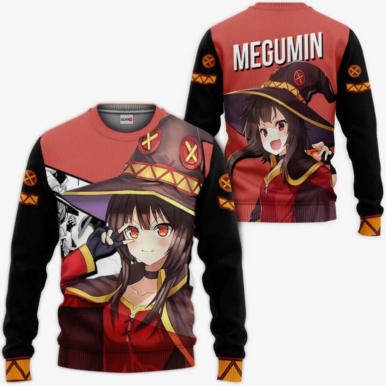 Megumin-Konosuba-Anime-3D-Hoodie-Bomber-Jacket-2