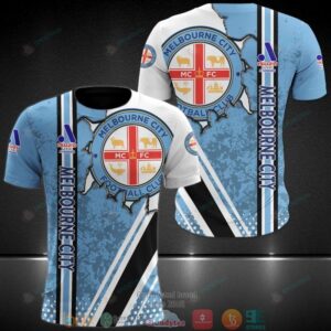 Melbourne City Fc Isuzu Ute A-League 3D Shirt