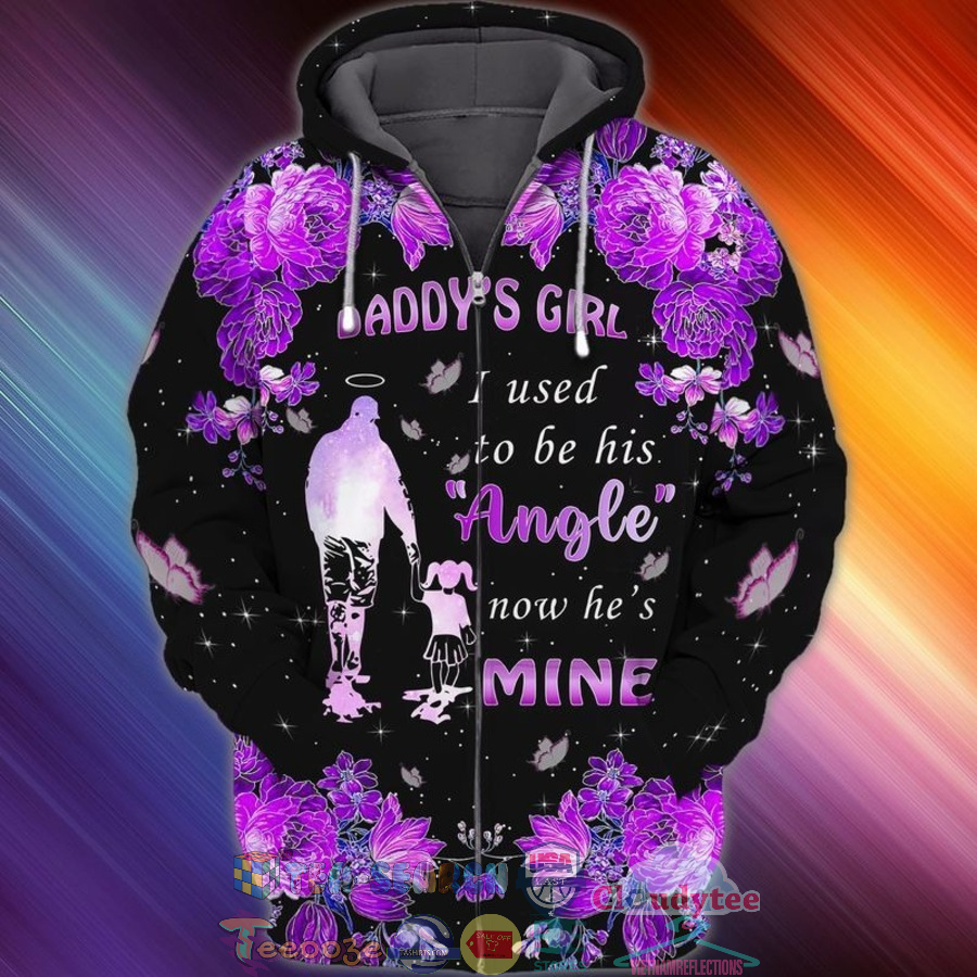 Memorial Day Father And Daughter Daddy’S Girl I Used To Be His Angel Now He’S Mine 3D Hoodie Memorial Day Father And Daughter Daddy’S Girl I Used To Be His Angel Now He’S Mine 3D Hoodie