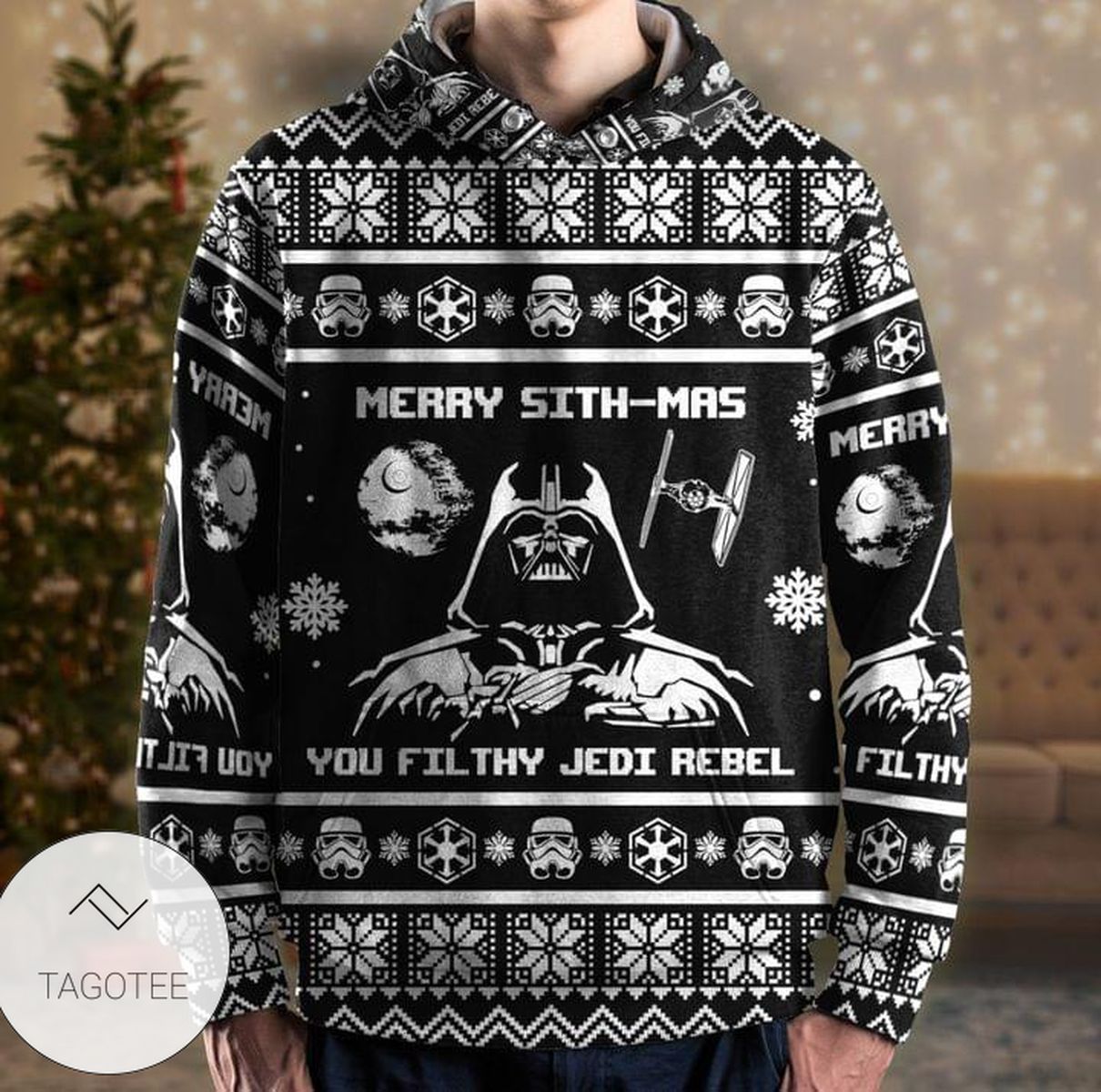 Merry Sithmas You Filthy Jedi Rebel Hoodie Merry Sithmas You Filthy Jedi Rebel Hoodie