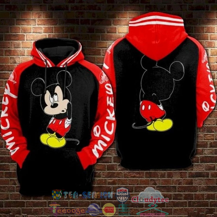 Mickey Mouse Comic 3D Hoodie Mickey Mouse Comic 3D Hoodie