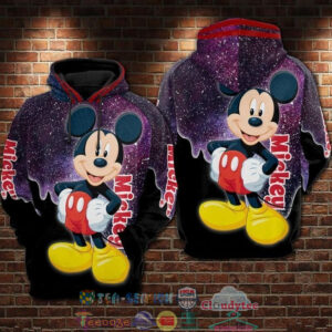 Mickey Mouse Galaxy 3D Hoodie