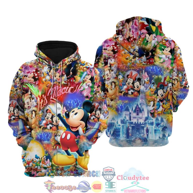 Mickey-Mouse-Glitter-Castle-Disney-ItS-Magic-Hoodie-3D-2