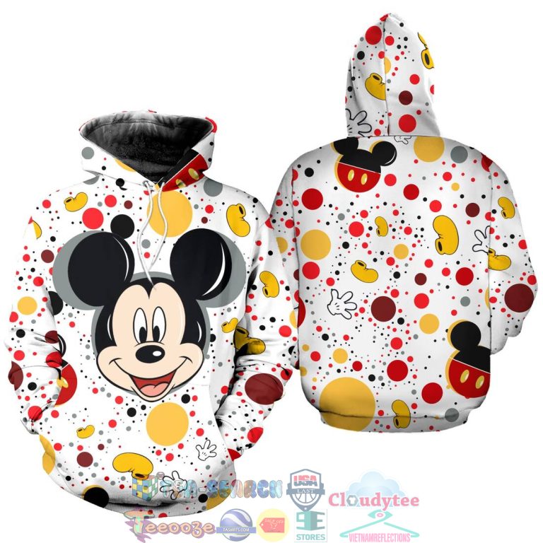 Mickey-Mouse-Polkadot-Pattern-Disney-Hoodie-3D-3