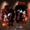 Mickey Mouse Writting Walt Disney 3D Hoodie