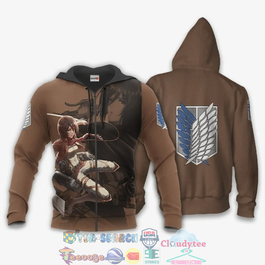 Mikasa Ackerman Attack On Titan 3D Hoodie Mikasa Ackerman Attack On Titan 3D Hoodie