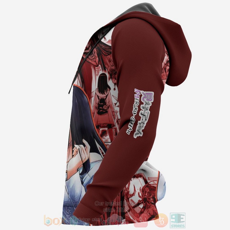 Miko Yotsuya Custom Mieruko-Chan Anime 3D Hoodie Miko Yotsuya Custom Mieruko-Chan Anime 3D Hoodie
