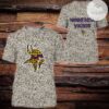 Minnesota Vikings Plaid Flannel All Over Print Hoodie