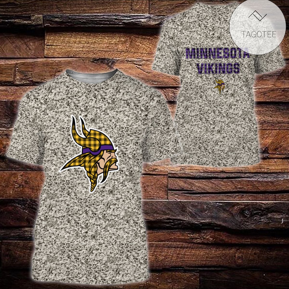Minnesota Vikings Plaid Flannel All Over Print Hoodie Minnesota Vikings Plaid Flannel All Over Print Hoodie