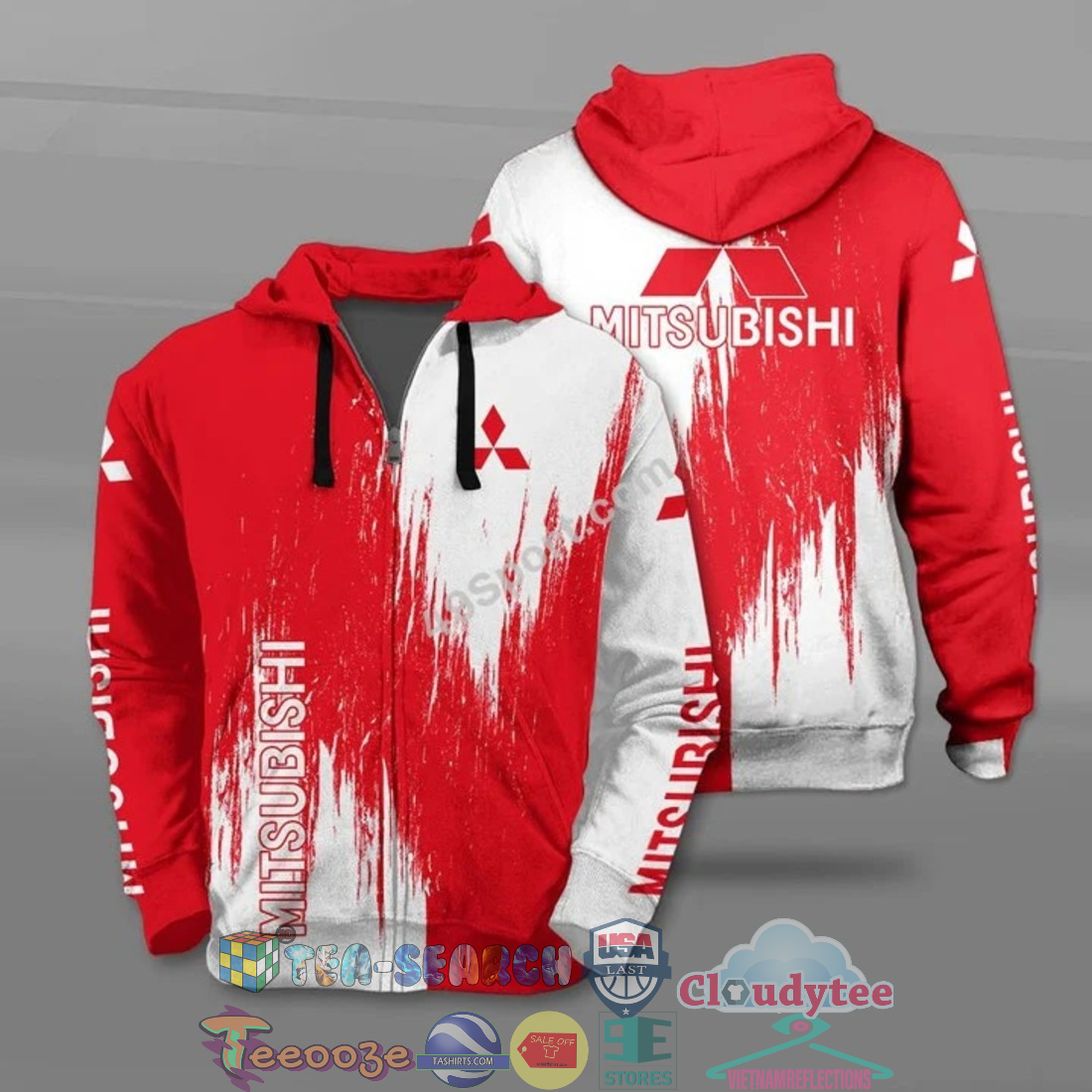 Mitsubishi All Over Printed T-Shirt Hoodie Mitsubishi All Over Printed T-Shirt Hoodie