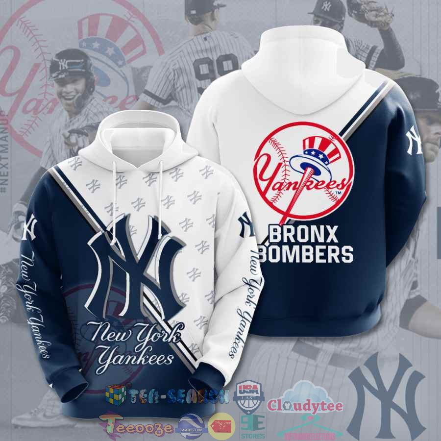 Mlb New York Yankees Bronx Bombers Hoodie 3D Mlb New York Yankees Bronx Bombers Hoodie 3D
