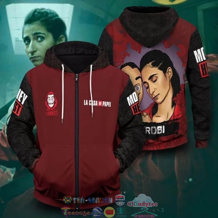 Money Heist 3D Hoodie Money Heist 3D Hoodie