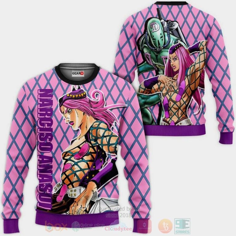 Narciso-Anasui-Custom-Anime-JojoS-Adventures-3D-Hoodie-Bomber-Jacket-2